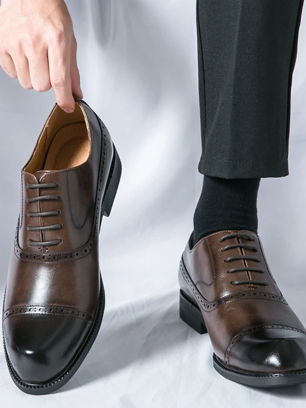 SEVERO | OXFORD CLÁSICO DE CUERO | ESTILO MODERNO