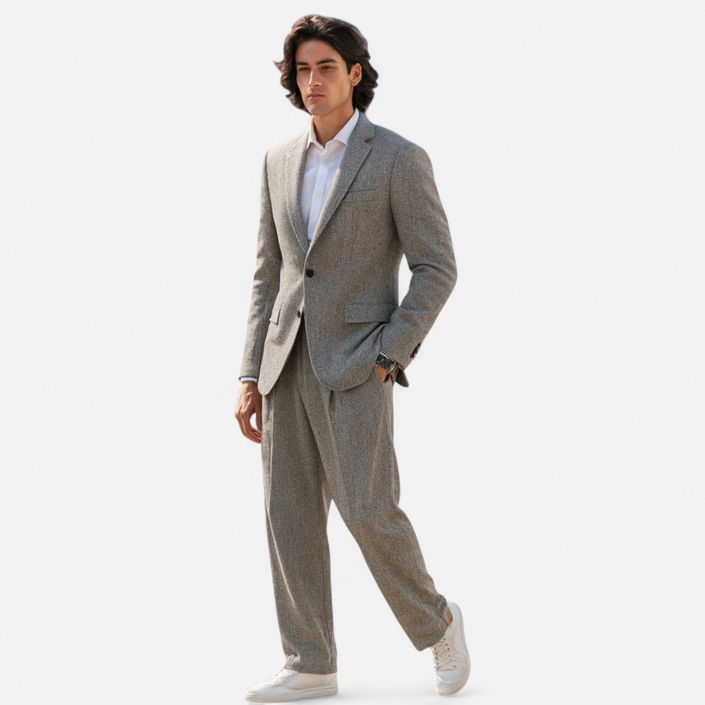 Blazer Hombre Cashmere Premium Estilo Clásico