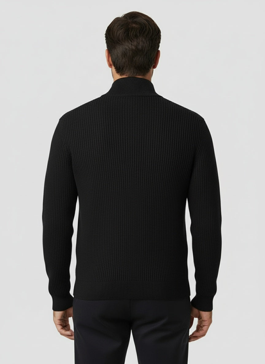 RAFAEL | CÁRDIGAN CON CREMALLERA | PUNTO Y SOFISTICACIÓN