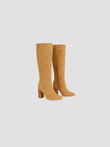 AURELISA | BOTAS ALTAS DE TACÓN PARA MUJER – ELEGANCIA ETERNA Y PRESENCIA CONTEMPORÁNEA