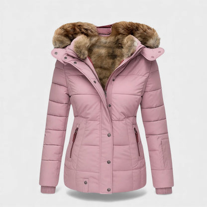 Alba™ | Abrigo con forro de pelo + Bufanda de REGALO