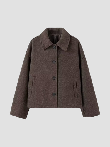 CAMILA | ABRIGO DE MUJER | CORTE CORTO Y ELEGANCIA MINIMALISTA