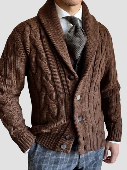 VALDIVIA | CÁRDIGAN DE PUNTO GRUESO | ESTILO Y CALIDEZ