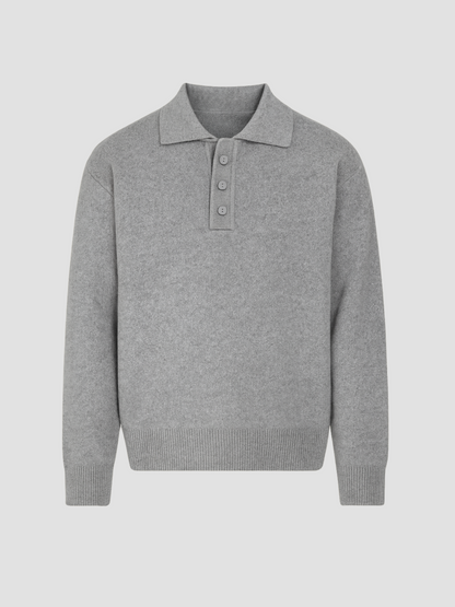 CÉLESTIN | POLO MANGA LARGA | ESTILO CLÁSICO MODERNO