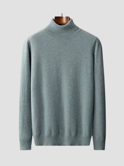 SAÚL | JERSEY DE CUELLO ALTO | LOOK MINIMALISTA Y VERSÁTIL