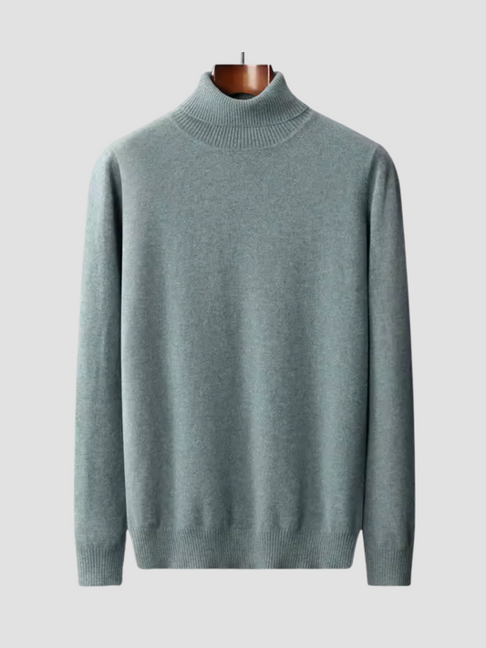 SAÚL | JERSEY DE CUELLO ALTO | LOOK MINIMALISTA Y VERSÁTIL