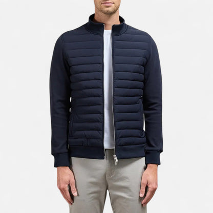Chaqueta Hombre Invierno Ligera Cuello Alto