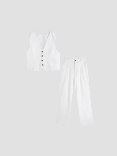 LUCÍA | CONJUNTO DE SASTRERÍA | ESTILO LIMPIO Y VERSÁTIL