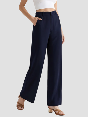 NATALIA | PANTALÓN DE MUJER | PIERNA ANCHA Y ELEGANCIA SASTRERA