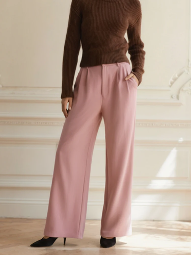 NATALIA | PANTALÓN DE MUJER | PIERNA ANCHA Y ELEGANCIA SASTRERA