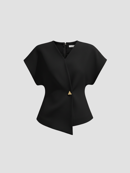 EUDOXIA | BLUSA DE CREPÉ PARA MUJER – EQUILIBRIO ENTRE SOFISTICACIÓN Y COMODIDAD