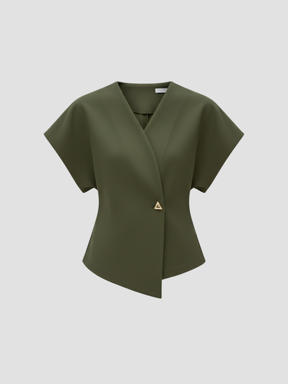 EUDOXIA | BLUSA DE CREPÉ PARA MUJER – EQUILIBRIO ENTRE SOFISTICACIÓN Y COMODIDAD