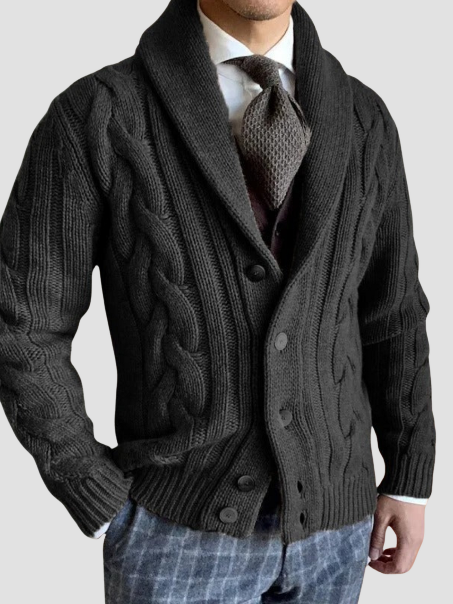 VALDIVIA | CÁRDIGAN DE PUNTO GRUESO | ESTILO Y CALIDEZ