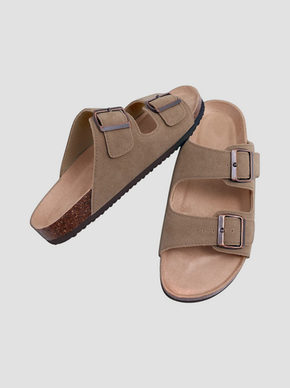 MÁRCIO | SANDALIAS DE ANTE | CONFORT Y ESTILO NATURAL