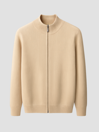 RAFAEL | CÁRDIGAN CON CREMALLERA | PUNTO Y SOFISTICACIÓN