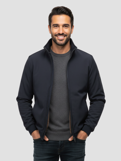 MARZIANO | CHAQUETA CON FORRO DE FELPA – CALIDEZ MODERNA Y ESTILO FUNCIONAL
