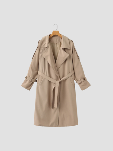 LUCÍA | TRENCH DE MUJER | CINTURÓN Y SOFISTICACIÓN ATEMPORAL