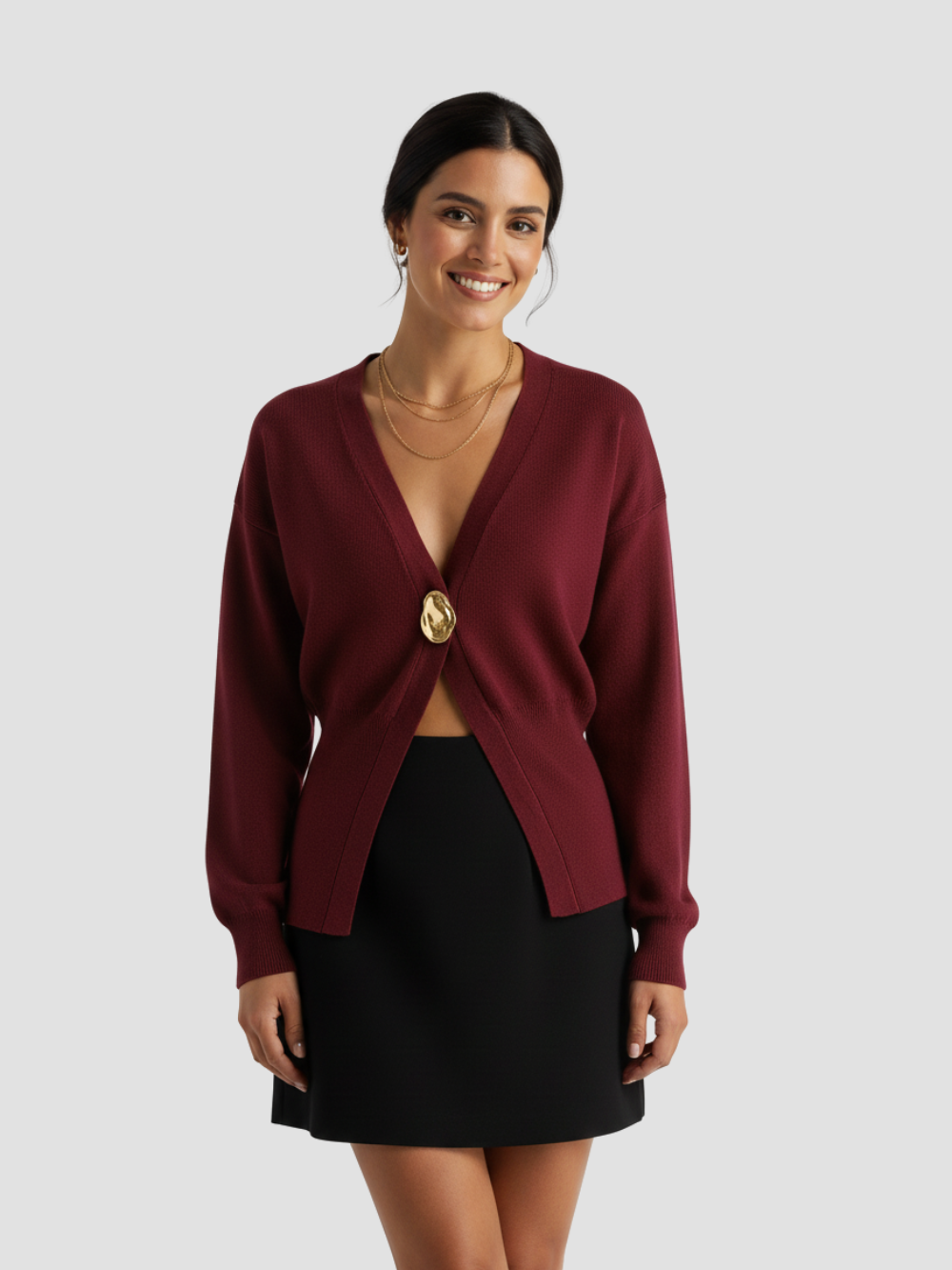 AMADORA | CÁRDIGAN DE MUJER – EQUILIBRIO ENTRE CONFORT Y ELEGANCIA CONTEMPORÁNEA