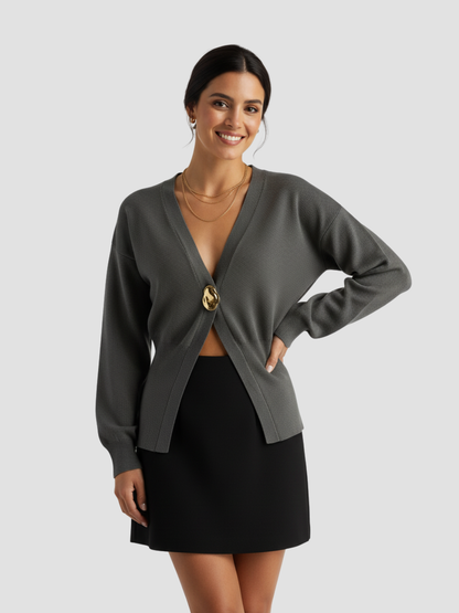 AMADORA | CÁRDIGAN DE MUJER – EQUILIBRIO ENTRE CONFORT Y ELEGANCIA CONTEMPORÁNEA