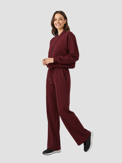 ZAHARA | CONJUNTO CASUAL CON CHAQUETA Y PANTALÓN – MINIMALISMO MODERNO Y ELEGANCIA SIN ESFUERZO