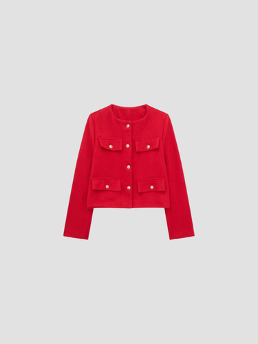 PALOMA | BLAZER DE MUJER | CORTO CON BOTONES DORADOS