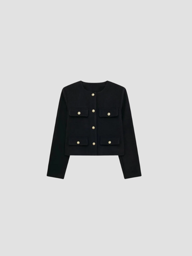 PALOMA | BLAZER DE MUJER | CORTO CON BOTONES DORADOS