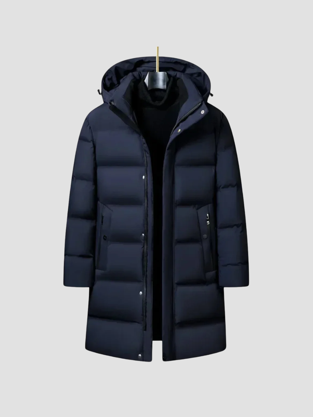 EZEQUÍAS | ABRIGO DE HOMBRE TIPO PUFFER – PROTECCIÓN INVERNAL Y DISEÑO ESTRUCTURADO