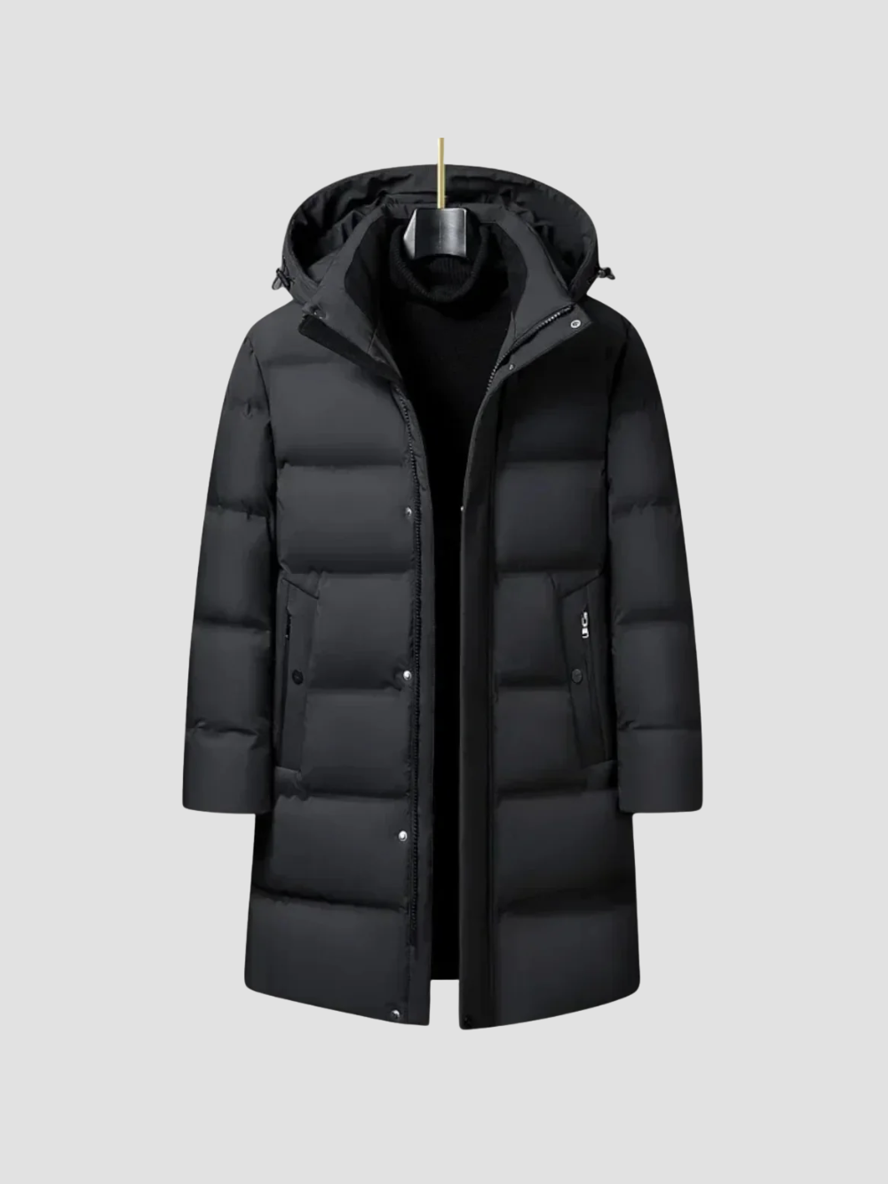 EZEQUÍAS | ABRIGO DE HOMBRE TIPO PUFFER – PROTECCIÓN INVERNAL Y DISEÑO ESTRUCTURADO