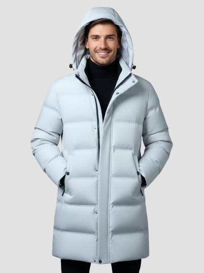 EZEQUÍAS | ABRIGO DE HOMBRE TIPO PUFFER – PROTECCIÓN INVERNAL Y DISEÑO ESTRUCTURADO