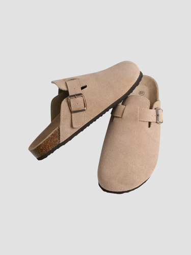 LEÓN | ZUECO DE ANTE | CONFORT Y TOQUE MEDITERRÁNEO