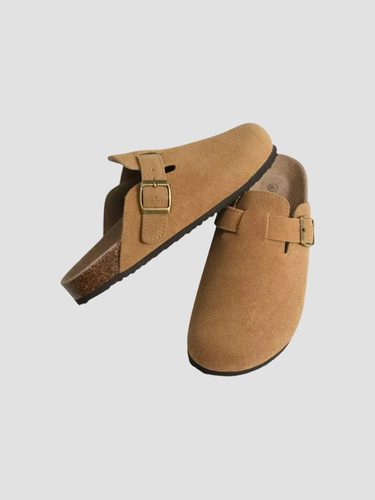 LEÓN | ZUECO DE ANTE | CONFORT Y TOQUE MEDITERRÁNEO