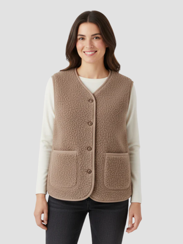 EULALIA | CHALECO DE LANA | CALIDEZ LIGERA Y ESTILO ATEMPORAL