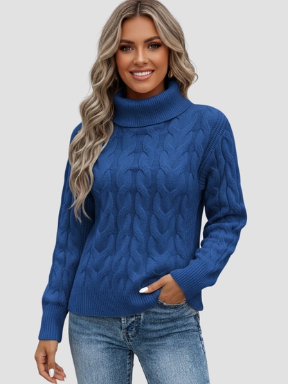 VALERIA | JERSEY DE CUELLO ALTO | ELEGANCIA Y COMODIDAD