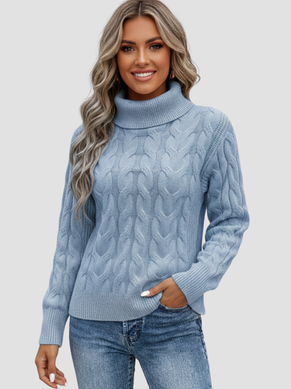 VALERIA | JERSEY DE CUELLO ALTO | ELEGANCIA Y COMODIDAD