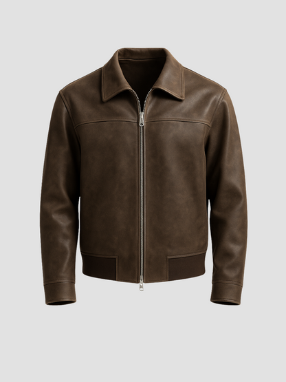 CABRERA | CAZADORA DE PIEL | LOOK CLÁSICO Y MODERNO