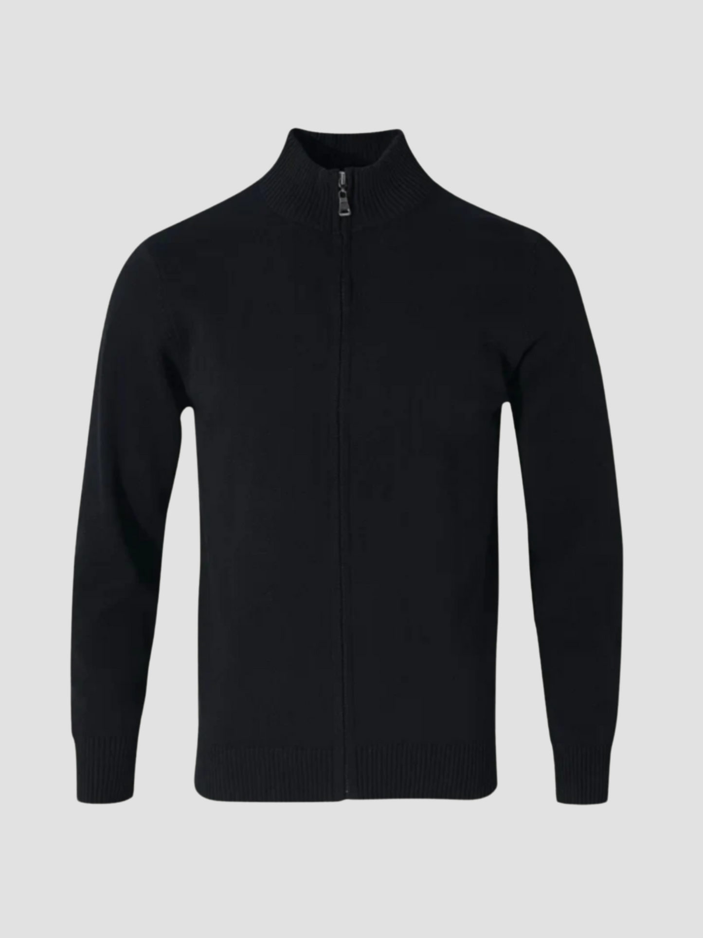 FERNANDO | CÁRDIGAN CON CREMALLERA | LOOK VERSÁTIL Y CÁLIDO