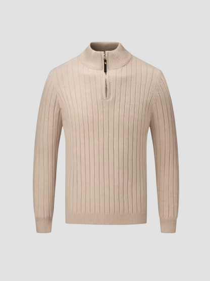 LAUTARO | JERSEY MEDIA CREMALLERA | ESTILO ATEMPORAL Y FUNCIONAL