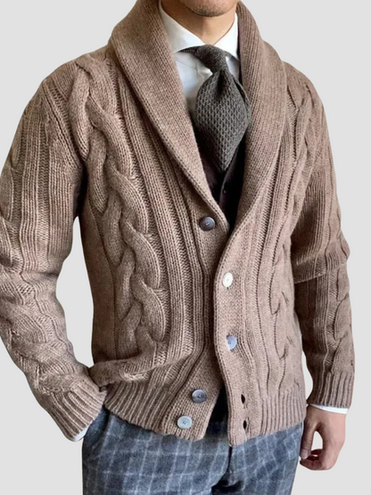 VALDIVIA | CÁRDIGAN DE PUNTO GRUESO | ESTILO Y CALIDEZ