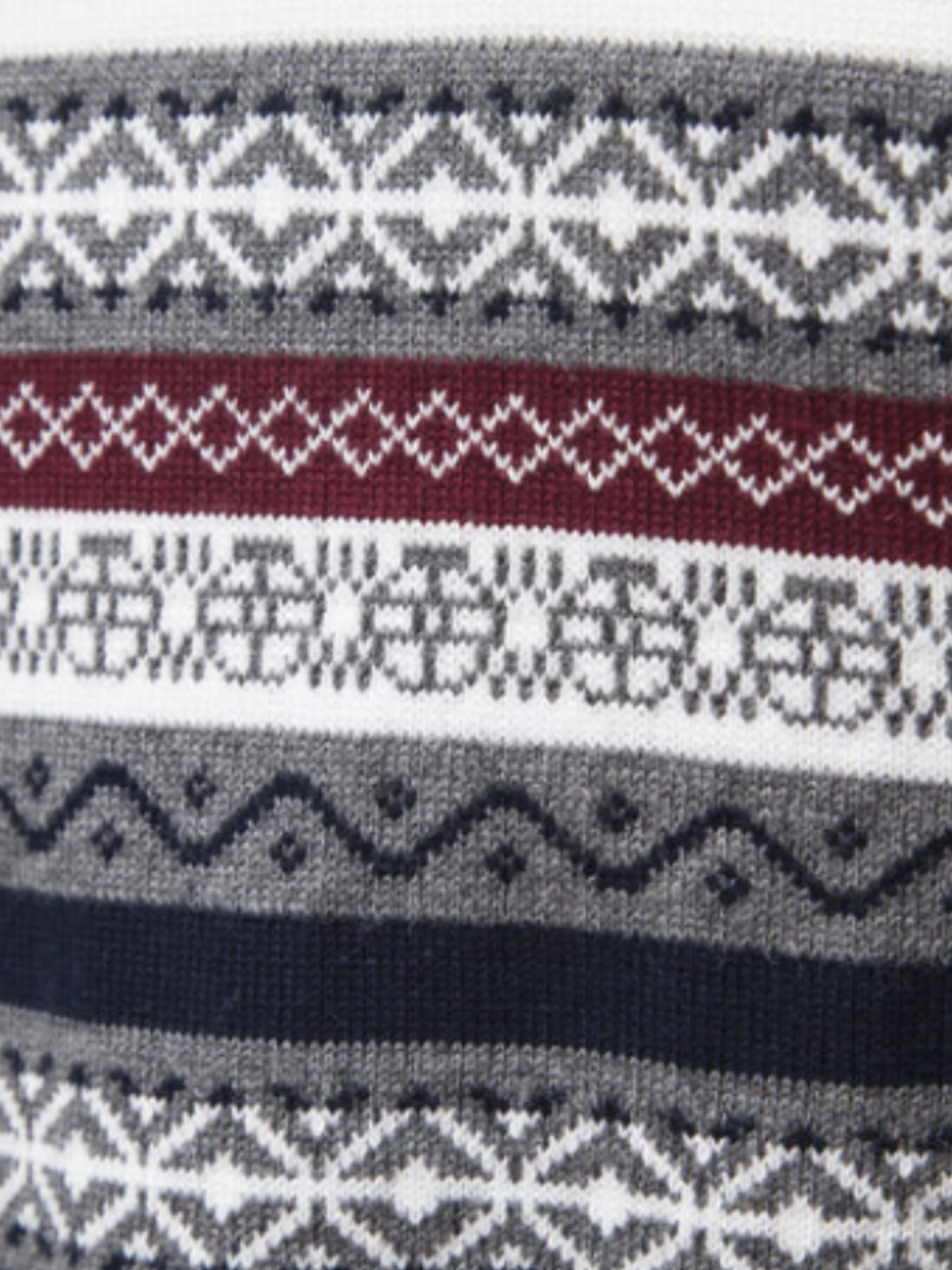 ALEJANDRO | JERSEY MEDIA CREMALLERA | PATRÓN JACQUARD MODERNO