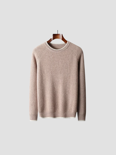 SALVADOR | JERSEY DE HOMBRE | CUELLO REDONDO DE CACHEMIRA