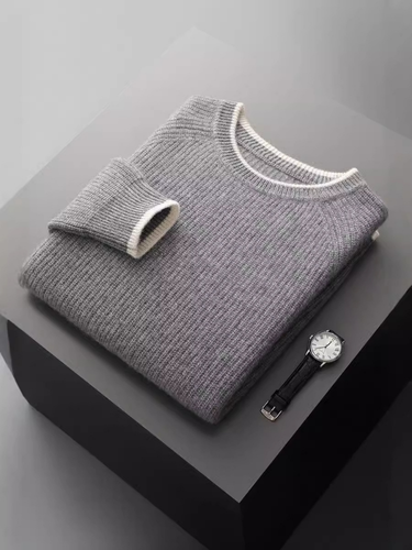 SALVADOR | JERSEY DE HOMBRE | CUELLO REDONDO DE CACHEMIRA