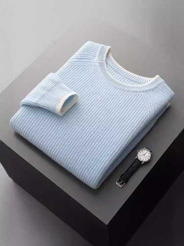 SALVADOR | JERSEY DE HOMBRE | CUELLO REDONDO DE CACHEMIRA