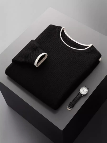 SALVADOR | JERSEY DE HOMBRE | CUELLO REDONDO DE CACHEMIRA