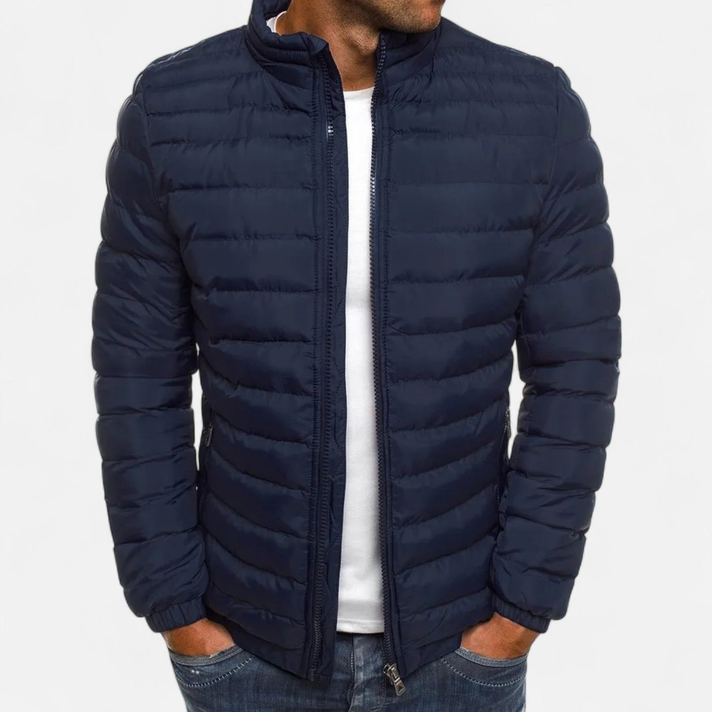 Chaqueta Hombre Invierno Acolchada Puffer