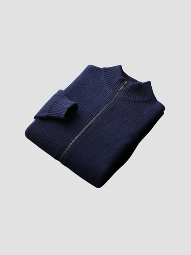 MAURICIO | CÁRDIGAN DE HOMBRE | CREMALLERA EN CACHEMIRA