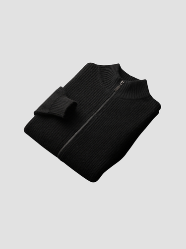 MAURICIO | CÁRDIGAN DE HOMBRE | CREMALLERA EN CACHEMIRA