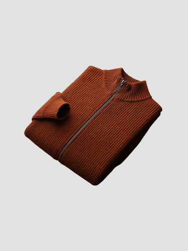 MAURICIO | CÁRDIGAN DE HOMBRE | CREMALLERA EN CACHEMIRA