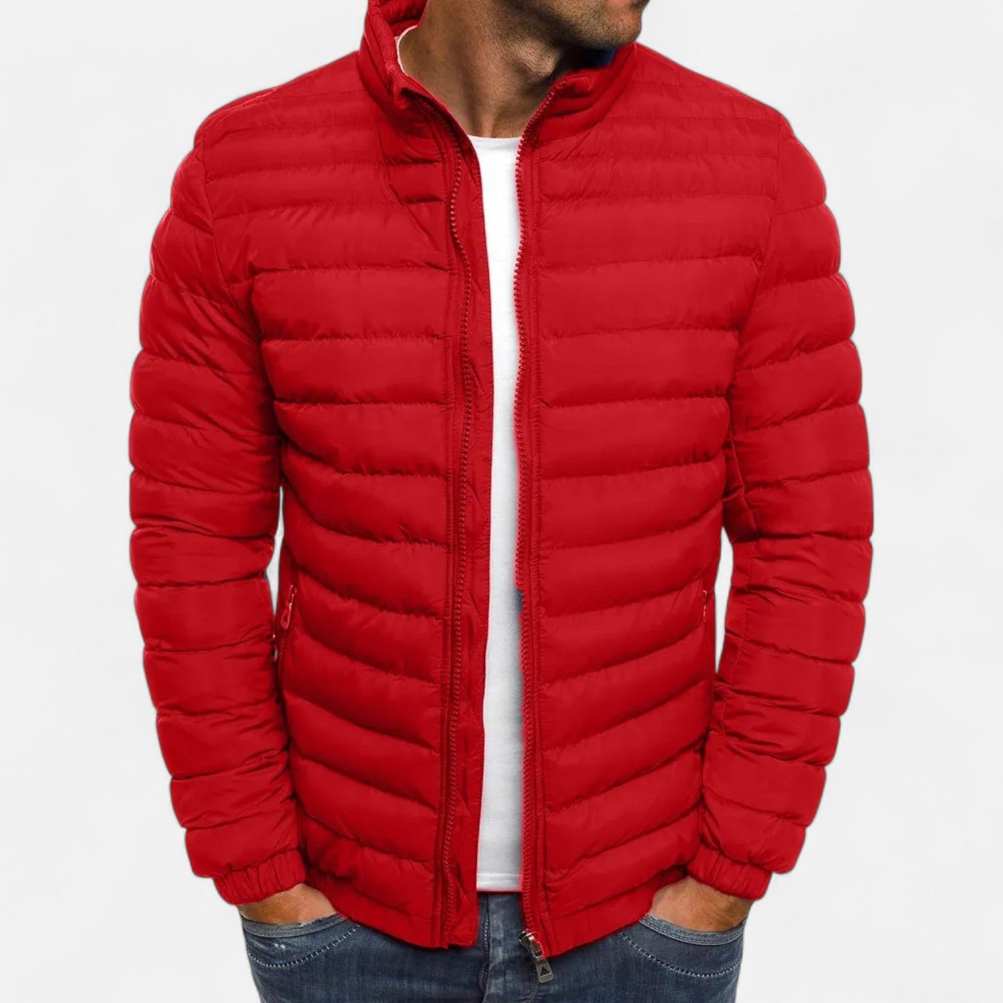 Chaqueta Hombre Invierno Acolchada Puffer