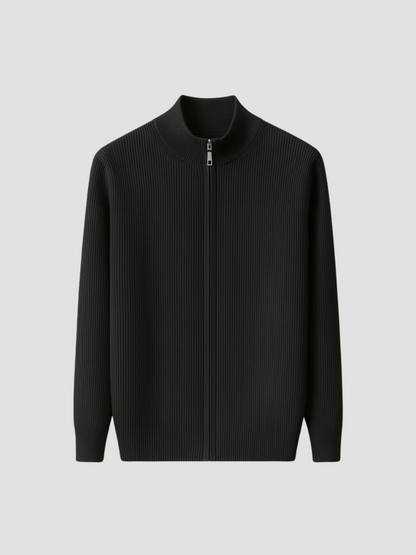 RAFAEL | CÁRDIGAN CON CREMALLERA | PUNTO Y SOFISTICACIÓN
