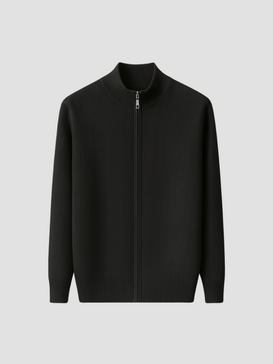 RAFAEL | CÁRDIGAN CON CREMALLERA | PUNTO Y SOFISTICACIÓN